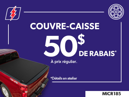 MICR185 - COUVRE-CAISSE $50 DE RABAIS