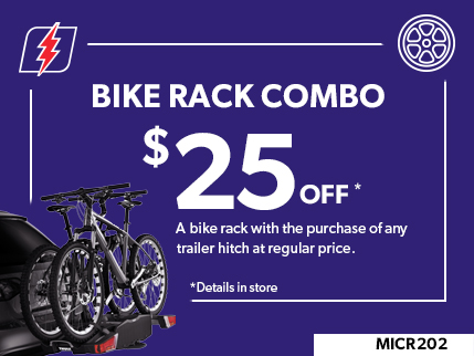 MICR202- BIKE RACK COMBO $25 OFF