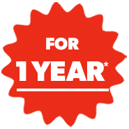 For 1 year